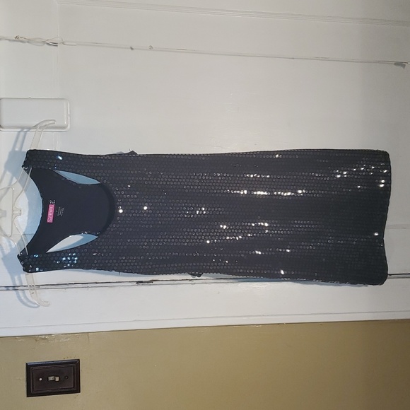 Say What? Dresses & Skirts - NWOT Black Sequence Dress